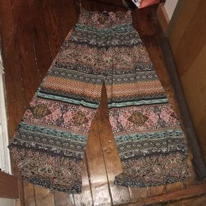 Wide leg pants super cute